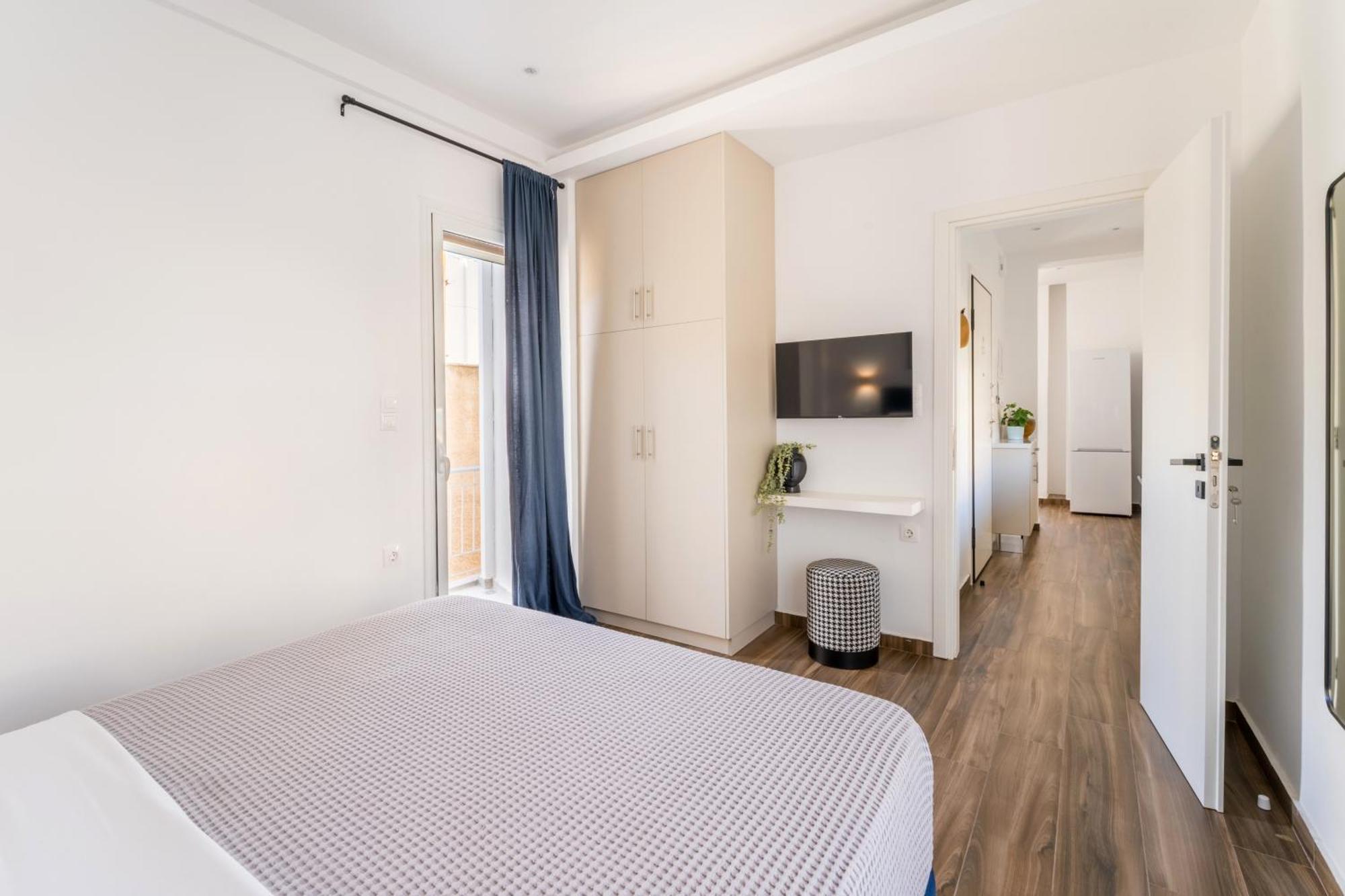 Ferienwohnung Blue Oasis - Jacuzzi Penthouse Athen Exterior foto